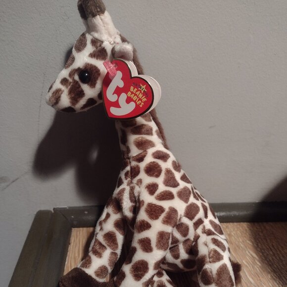 Vintage TY beanie baby Slamdunk Giraffe rare - Picture 1 of 4